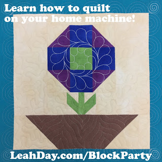 Machine Quilting Block Party | Learn to Quilt in 2017